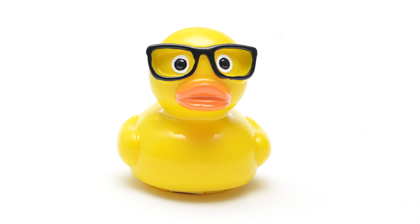 scientist rubber duck